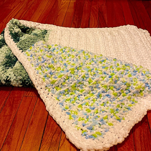 Bedding Hand Crocheted Baby Blanket Poshmark